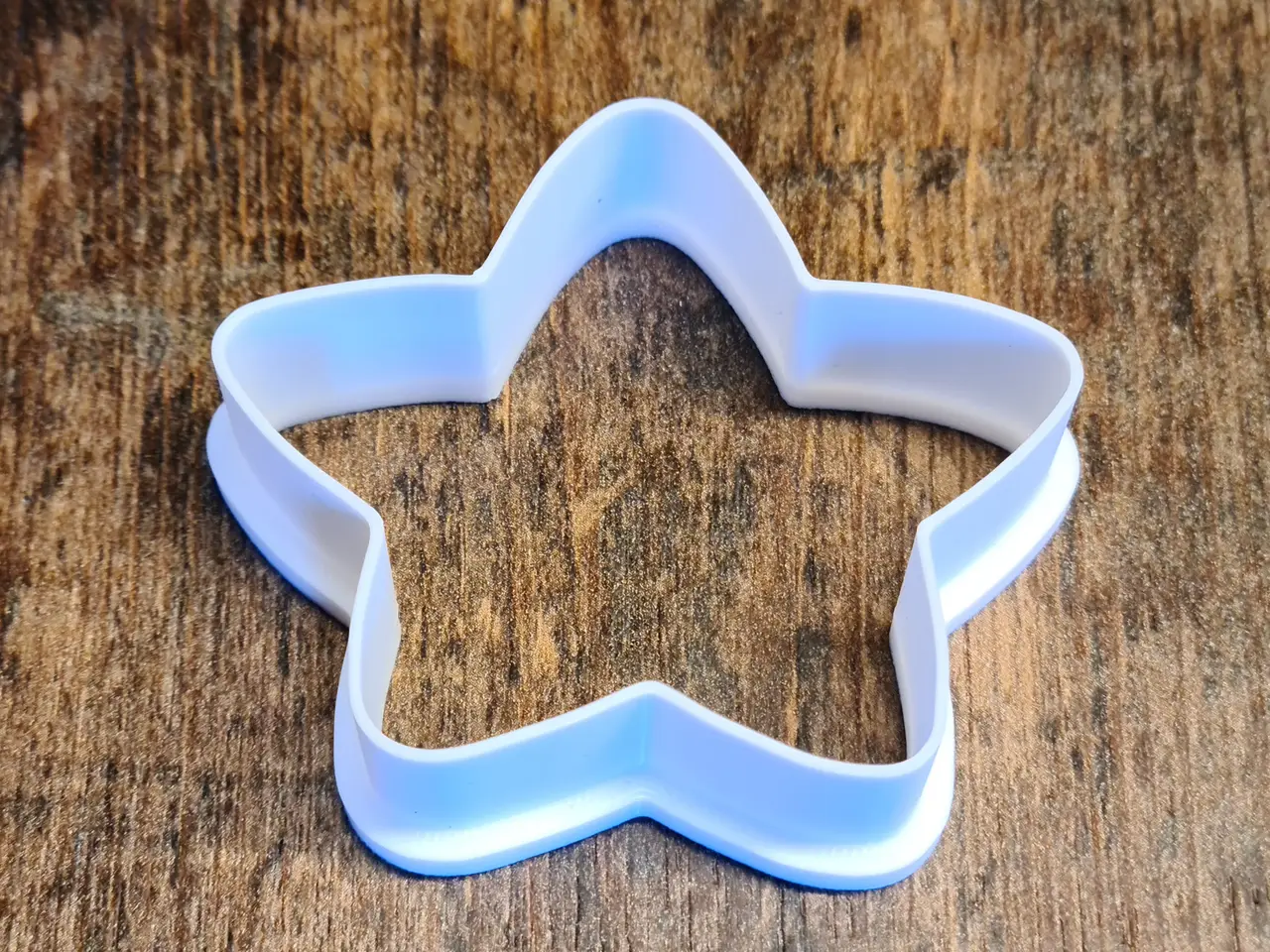 Christmas: star cookie cutter — modelo 3D