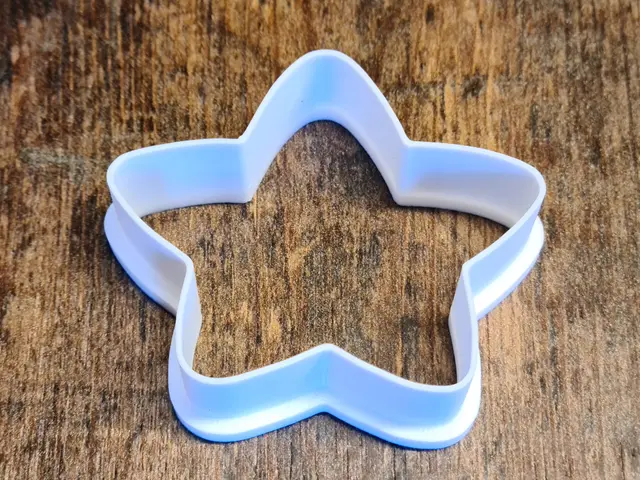 Christmas: star cookie cutter — modelo 3D