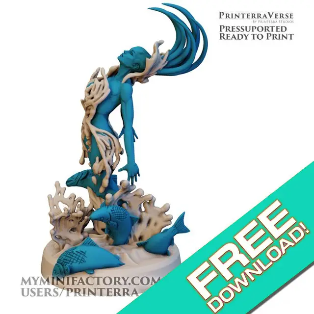 FREE MODEL Sypha Water Spirit — modelo 3D