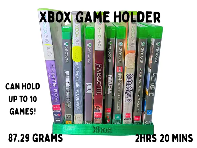 Xbox Game Holder — modelo 3D