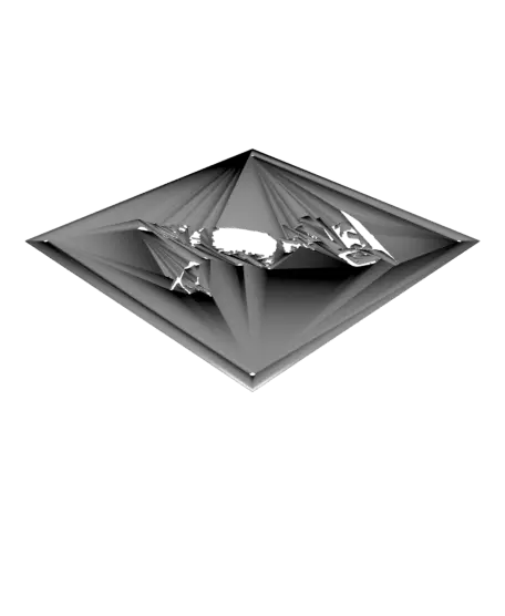 Security Pigeon Multi-Layer Stencil — modelo 3D