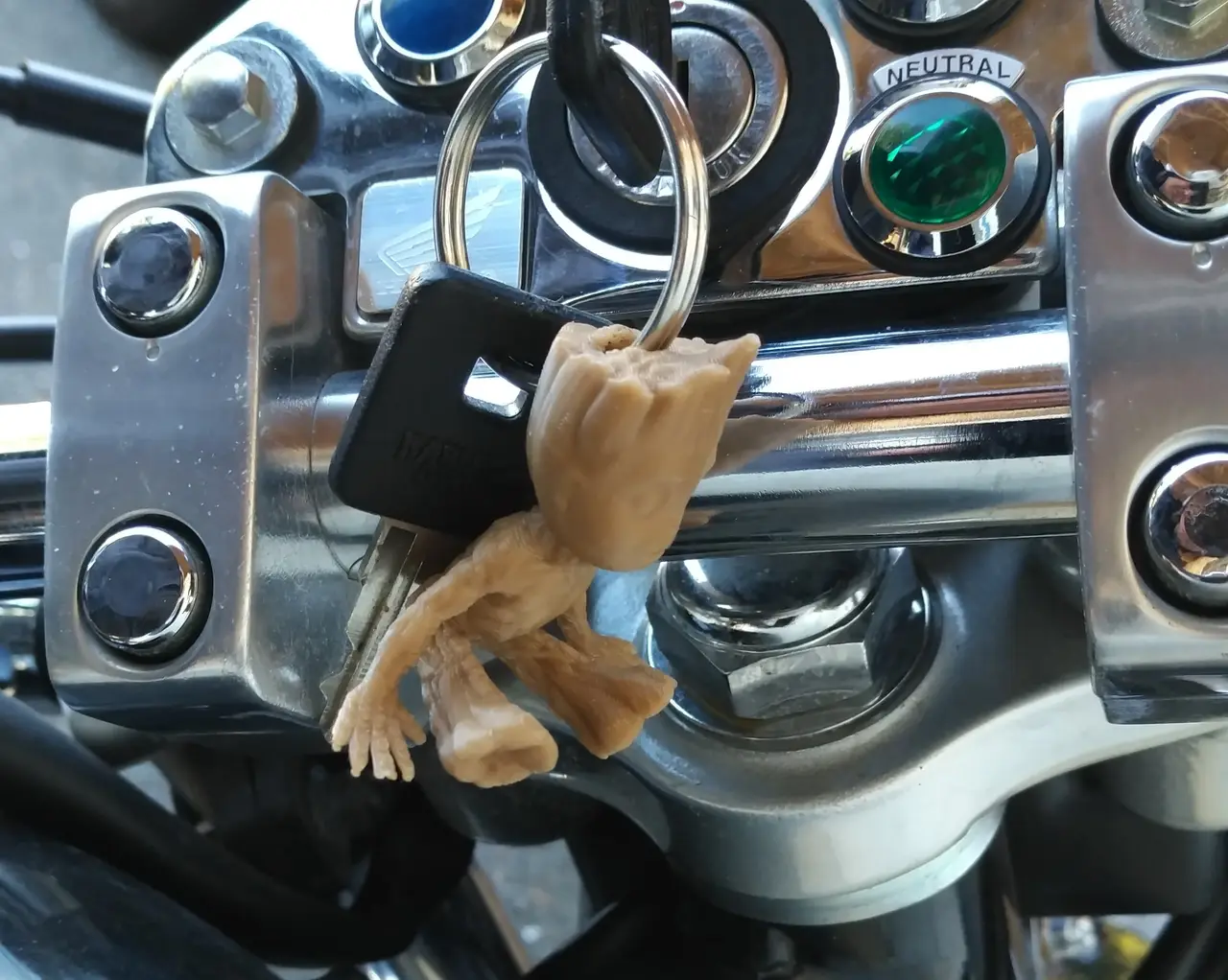 Baby Groot Keychain — modelo 3D