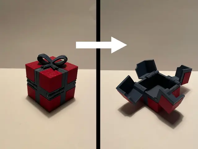 Satisfying Opening Gift Box (no AMS needed) — modelo 3D