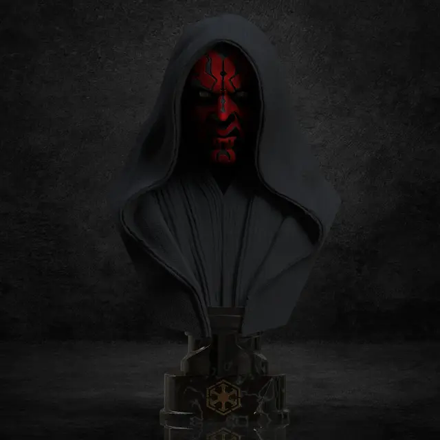 Darth Maul Bust — modelo 3D