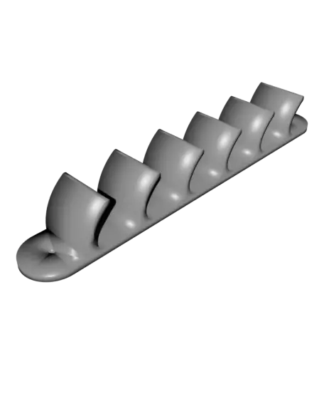 Cable Holder Wall Mounted — modelo 3D