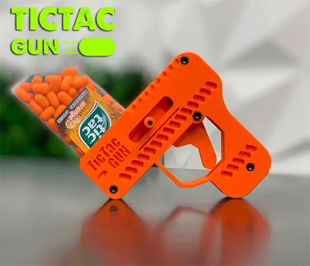 TicTac Gun — modelo 3D