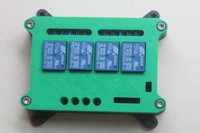 4-Channel Relay Module Case — modelo 3D