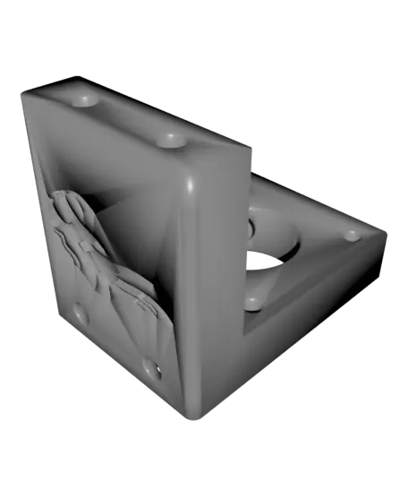 Ender 3 (V2,Pro) improved z-axis motor mount — modelo 3D