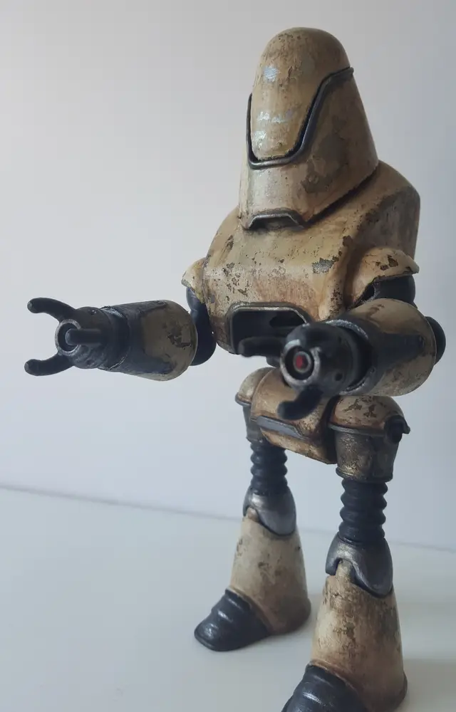 Fallout 4 - Protectron Action Figure — modelo 3D