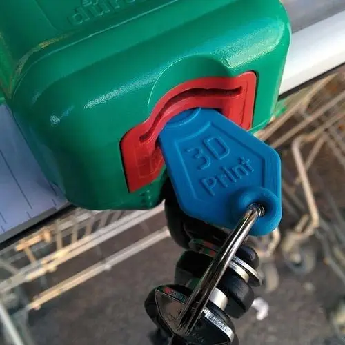 Shopping Cart Token — modelo 3D