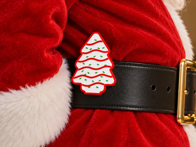 Christmas Tree Cake Belt Holster-EDC Snack Carrier — modelo 3D