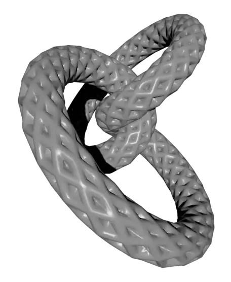 Morton’s Rolling Knot — modelo 3D