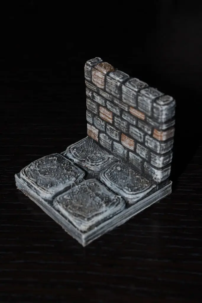 OpenForge Stone Dungeon Walls — modelo 3D