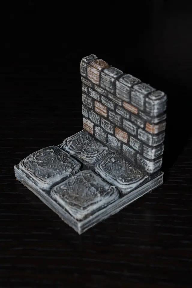 OpenForge Stone Dungeon Walls — modelo 3D