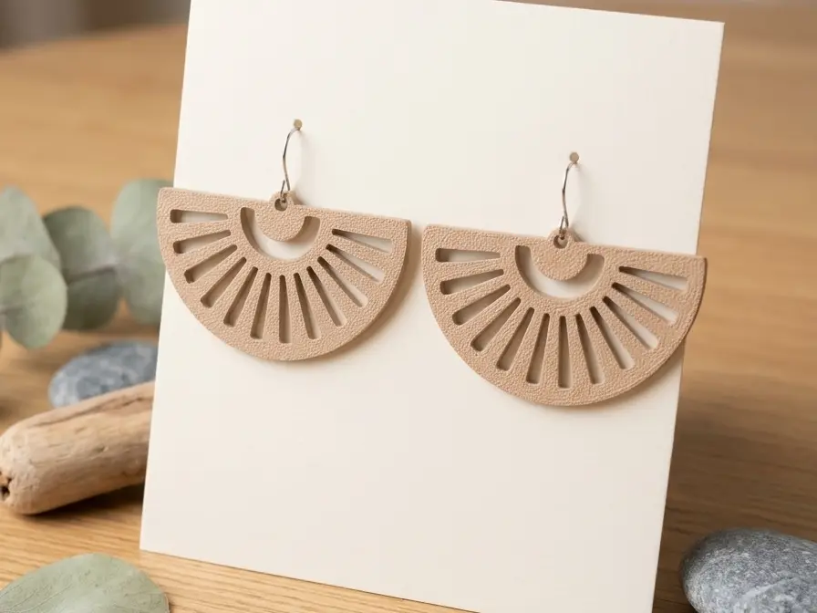 Boucles oreilles 732 — modelo 3D