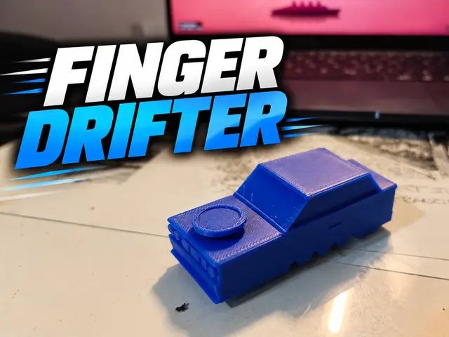 Finger Drifter-Mini Fidget Drift Car (No Bearing) — modelo 3D