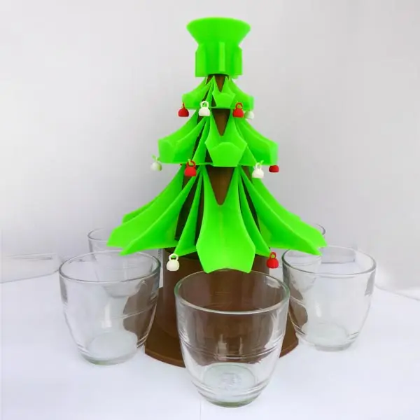 Christmas Tree Drinks Dispenser — modelo 3D