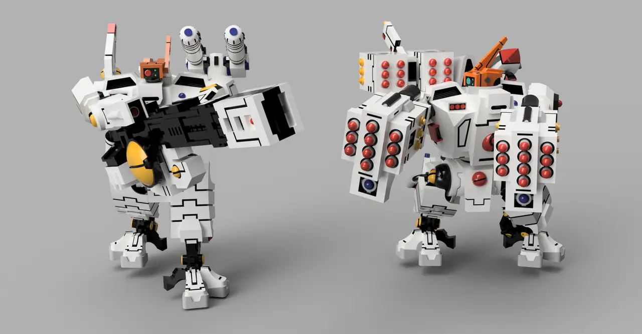 2PI XV88 Philosophical Warrior — modelo 3D