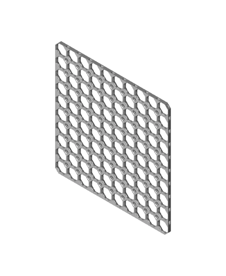 10x10 - MultiBoard Octagon Plate — modelo 3D