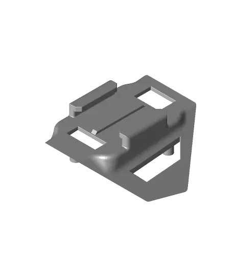 Helmet GoPro Mount #OutdoorThangs — modelo 3D
