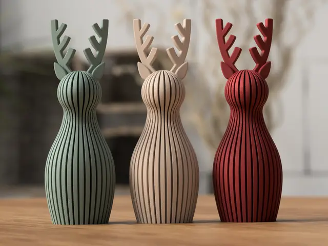 Christmas Reindeer — modelo 3D