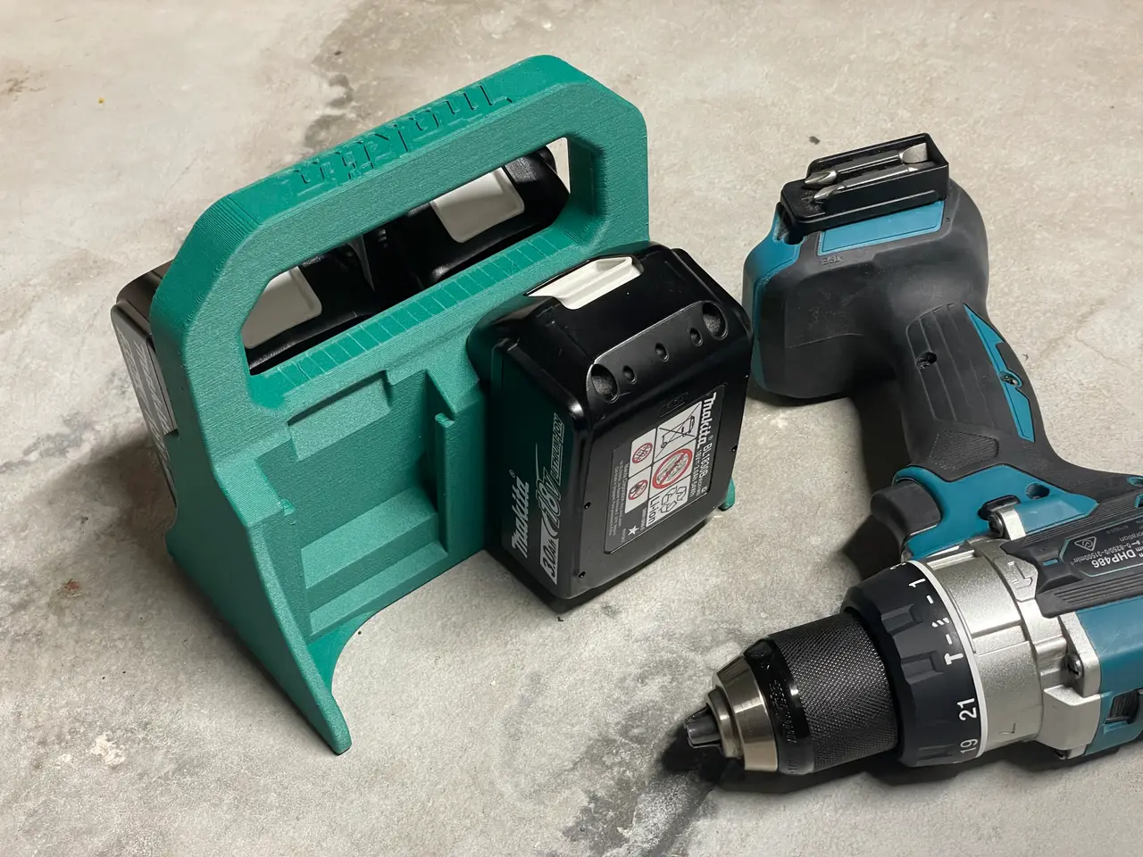 Makita Battery Carrier — modelo 3D
