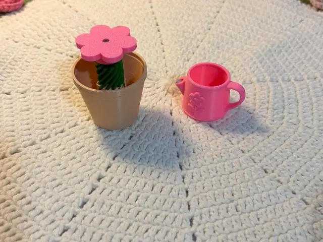 flower Growup plant toy for kids — modelo 3D