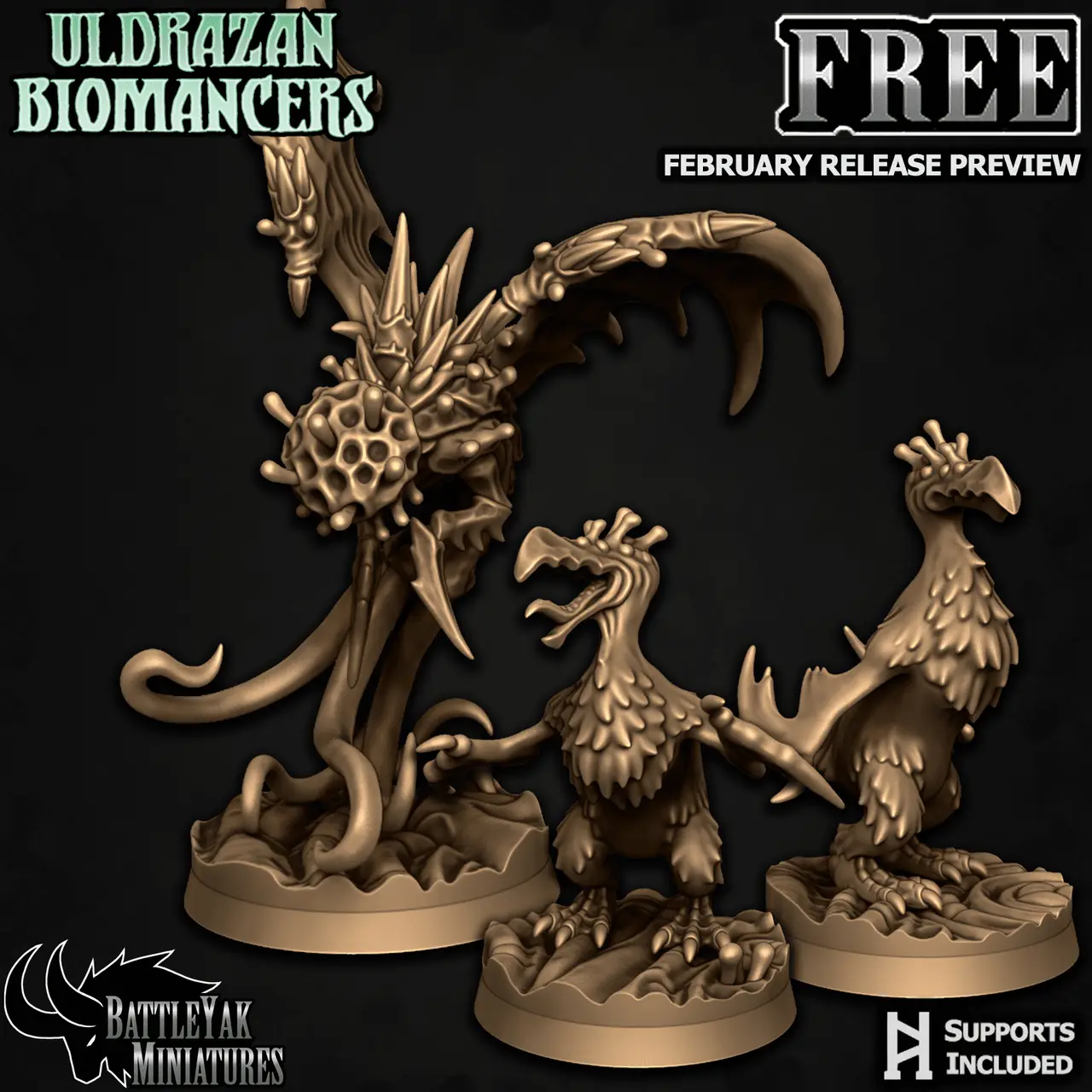 Biomancer Free Files - February Release Preview — modelo 3D