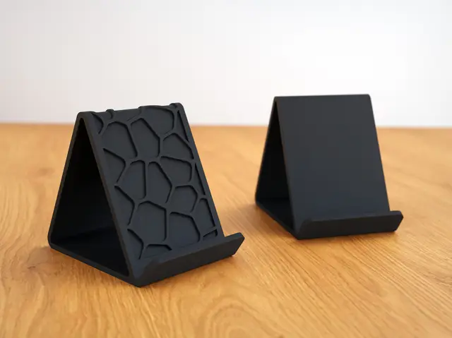 Voronoi & Regular Phone Holder — modelo 3D