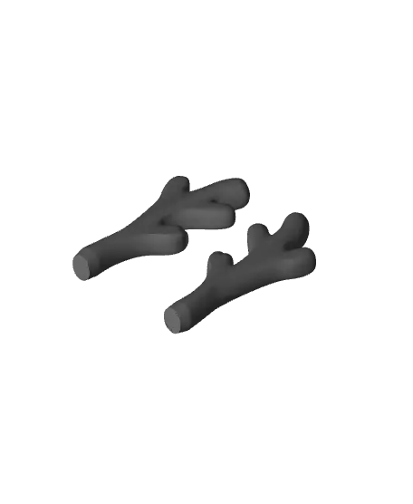 Rudolph the red nose SnowDog — modelo 3D
