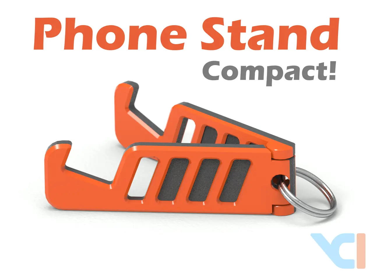 Compact Foldable Phone Stand — modelo 3D