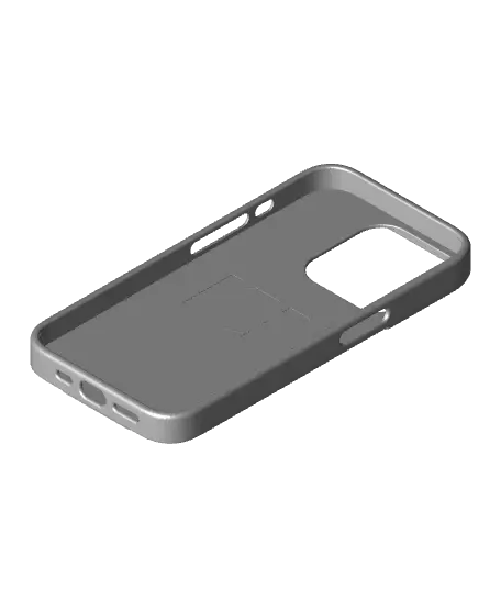 iPhone 15 Pro Flexible Case — modelo 3D