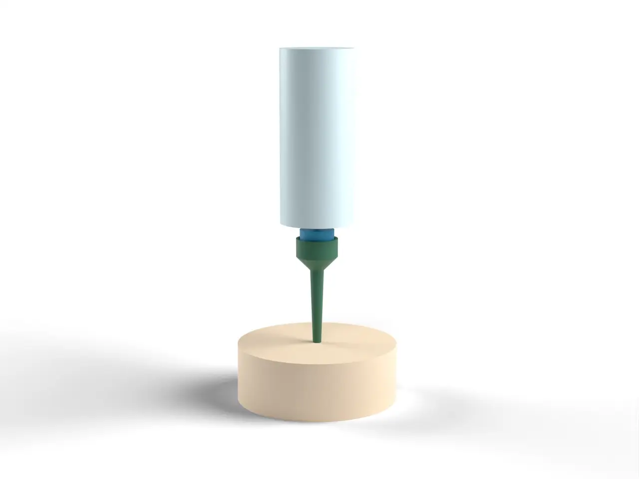 Bottle Watering Spike - Self Watering Plant Spike for Drinks Bottles, No Supports (OpenSCAD) — modelo 3D