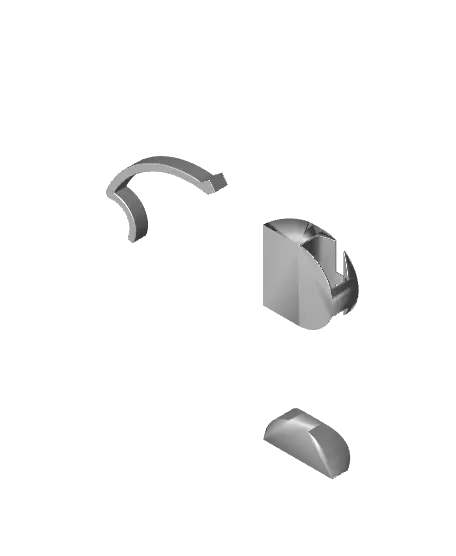 Headphone Stand with Storage — modelo 3D