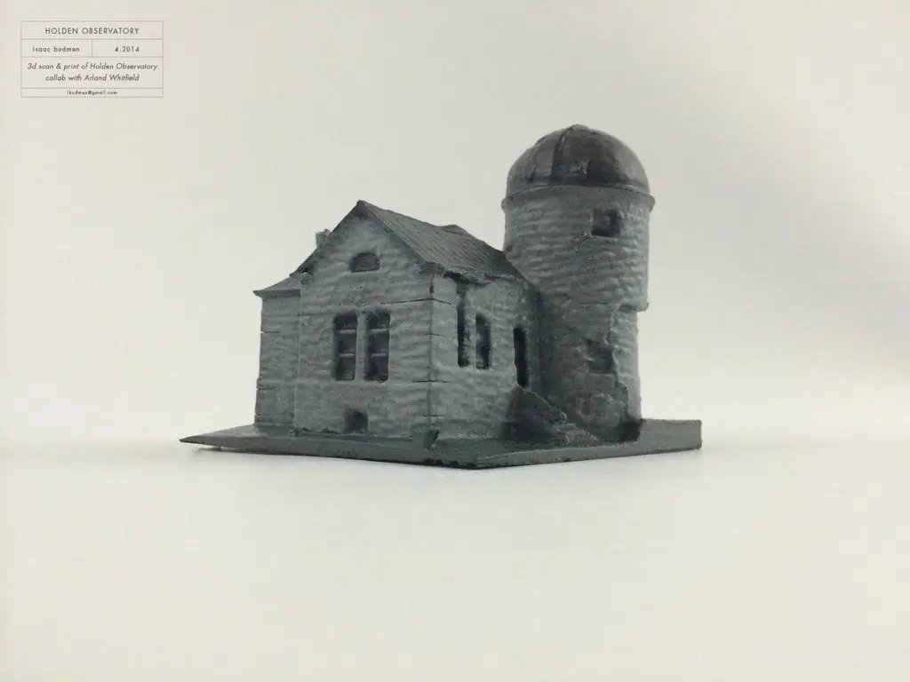 Holden Observatory -- 3D Scanning a Full Size Building! — modelo 3D