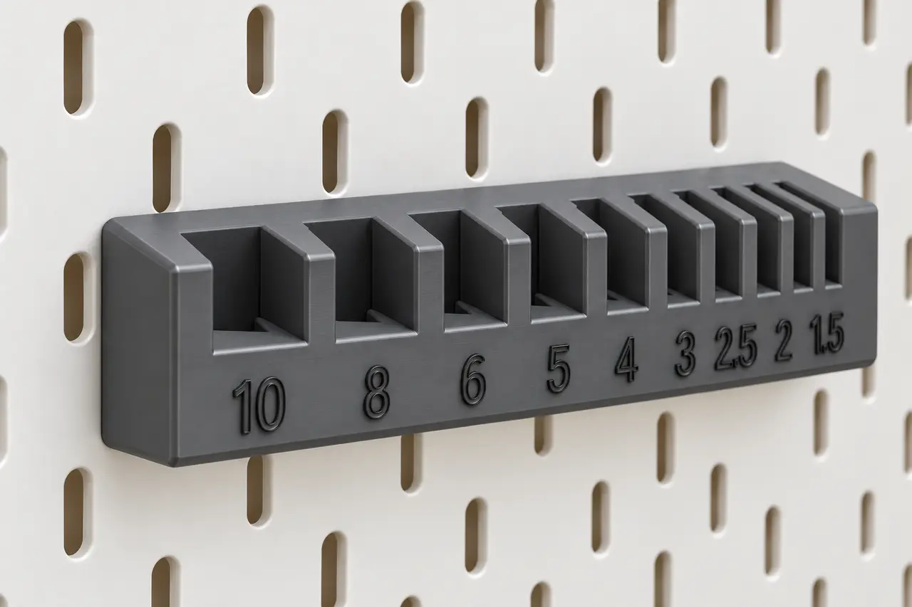 IKEA SKÅDIS Allen Key Holder — modelo 3D
