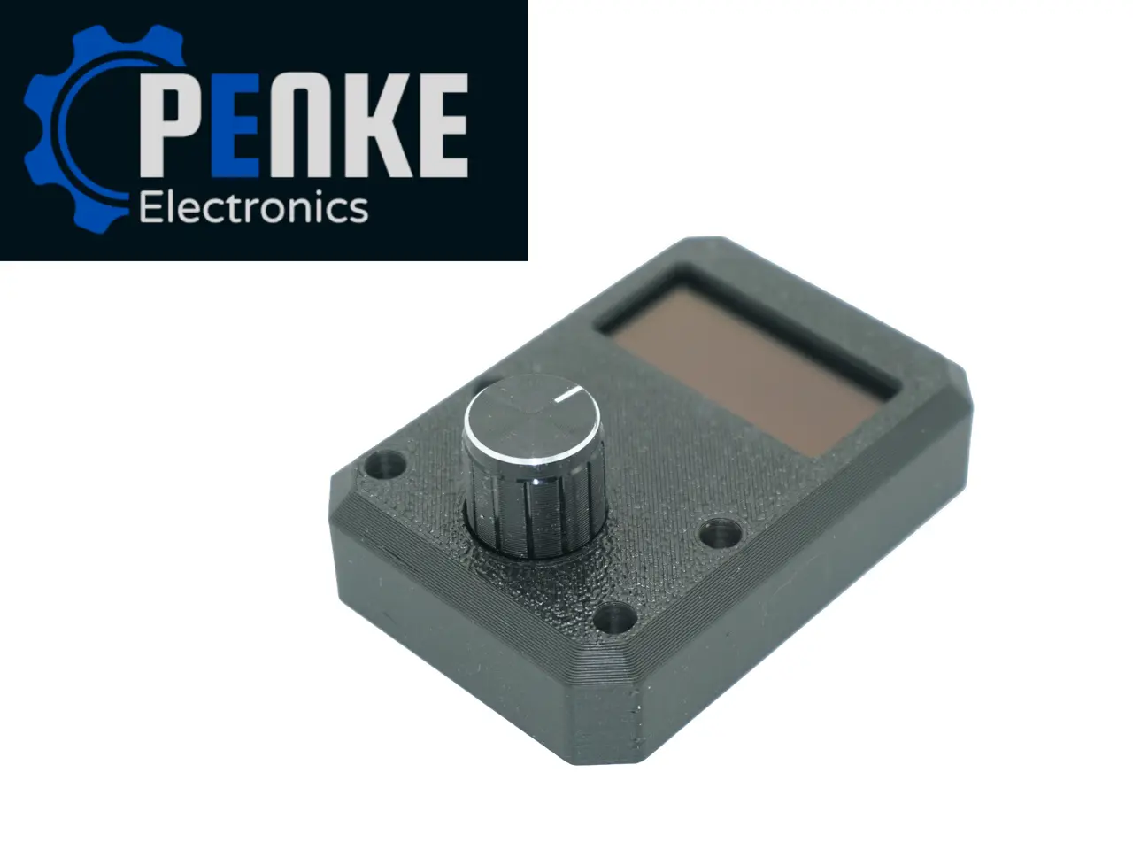OLED-Encoder-Bedienpanel – Kombigehäuse für 1,3" OLED und Drehencoder — modelo 3D