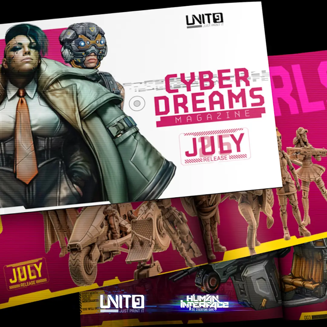 Cyber Dreams Magazine July25 — modelo 3D