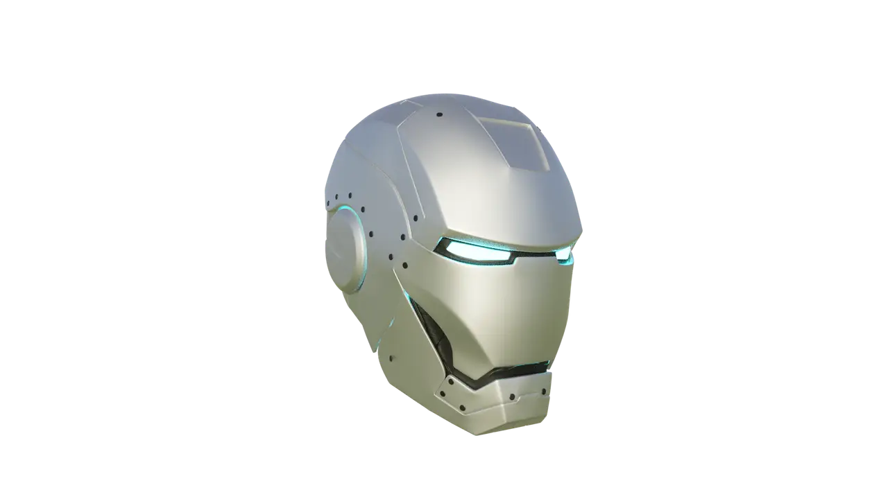 Iron Man Mark 2 Helmet — modelo 3D