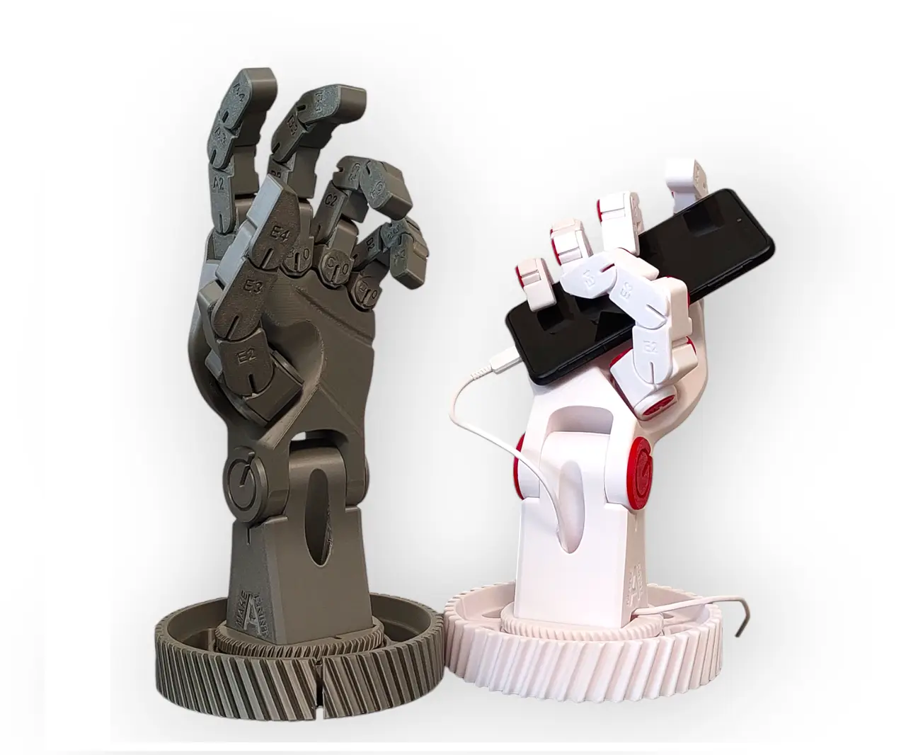 Poseable Robot Hand (Right Hand) (PLA) — modelo 3D