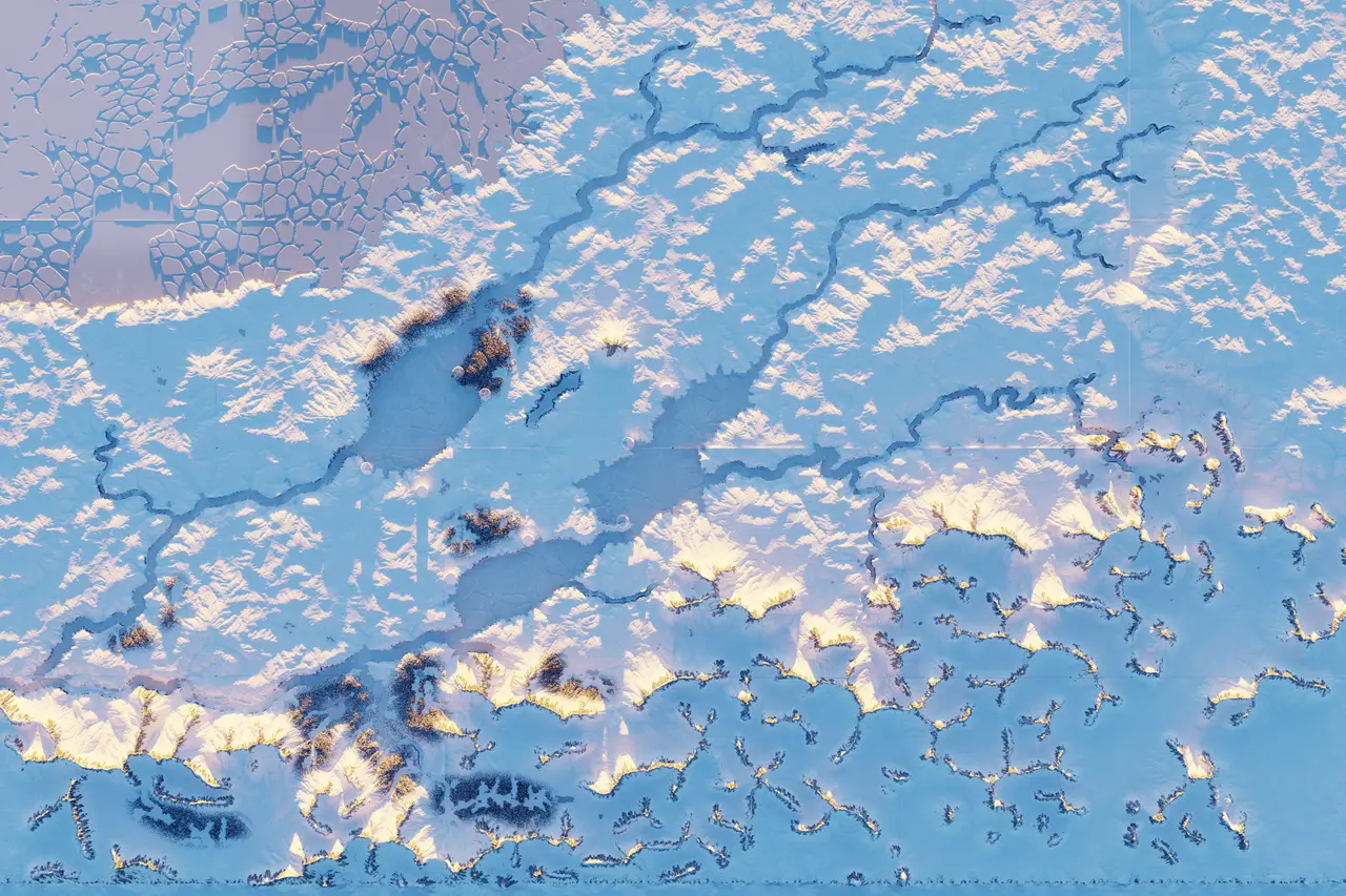 Icewind Dale 3D Printable Terrain Tiles — modelo 3D