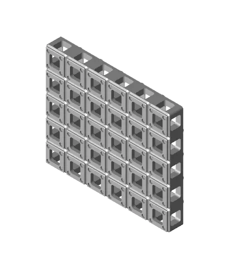 Gridfinity Tunnel Risers — modelo 3D