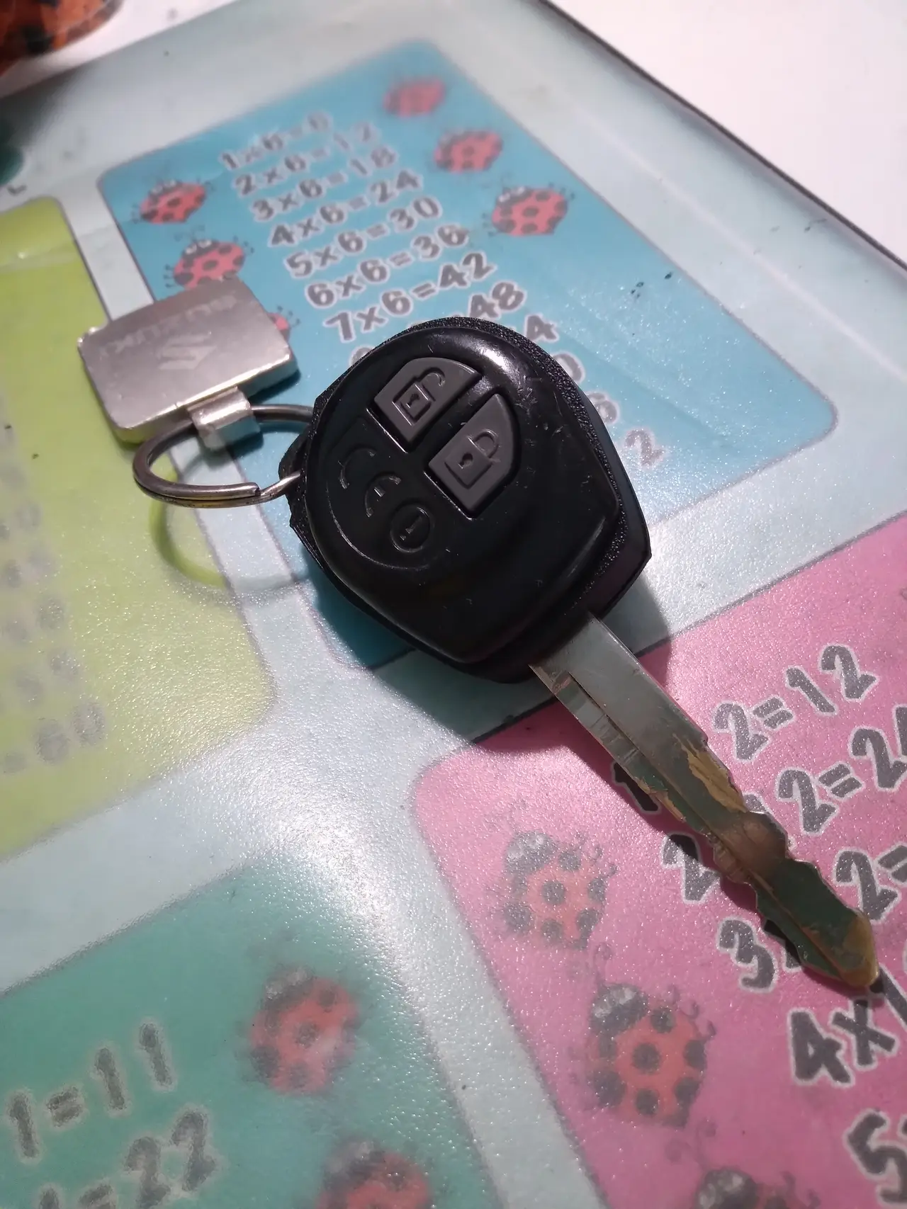 Suzuki car key — modelo 3D