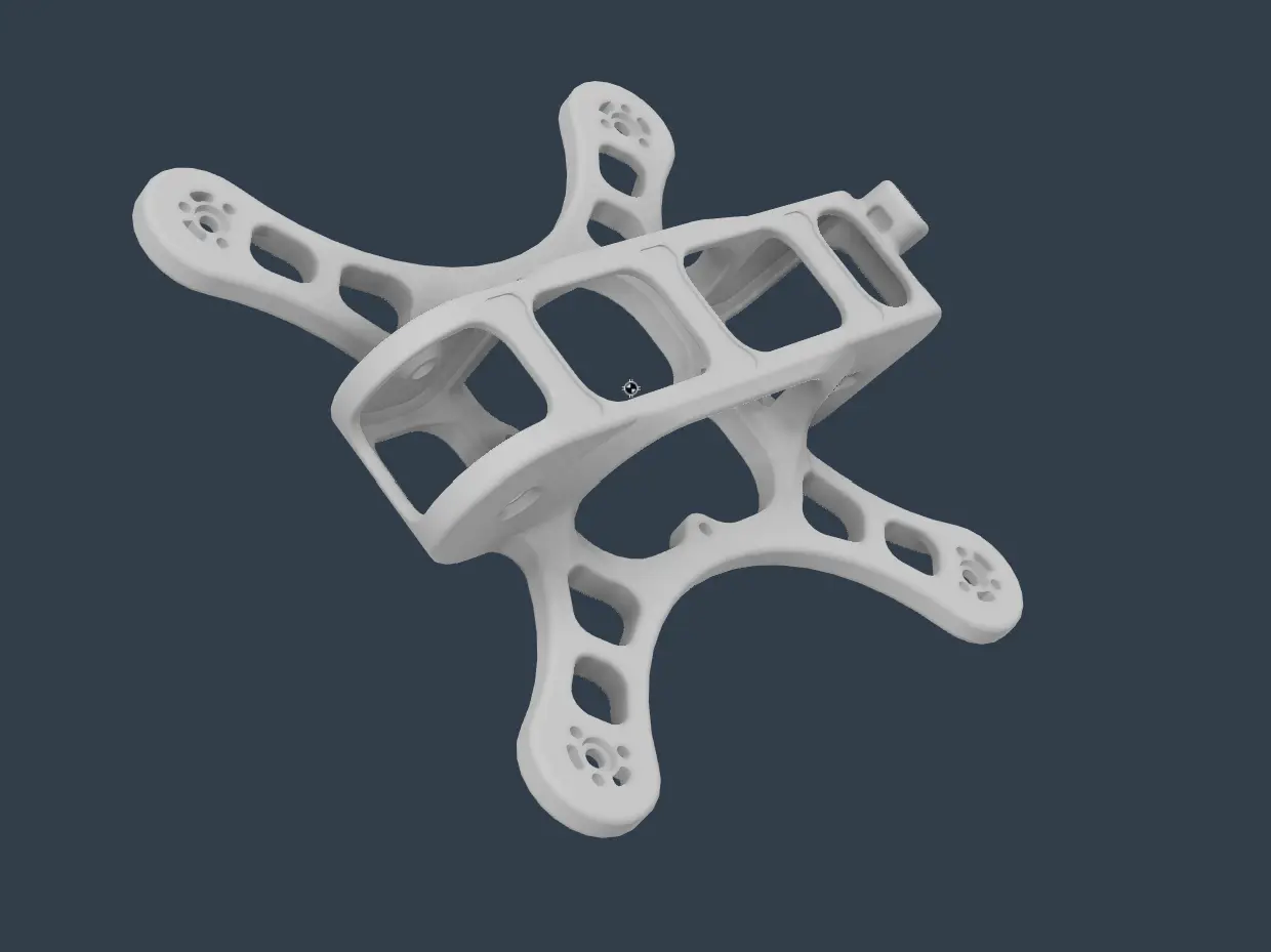 2" FPV Drone Frame — modelo 3D