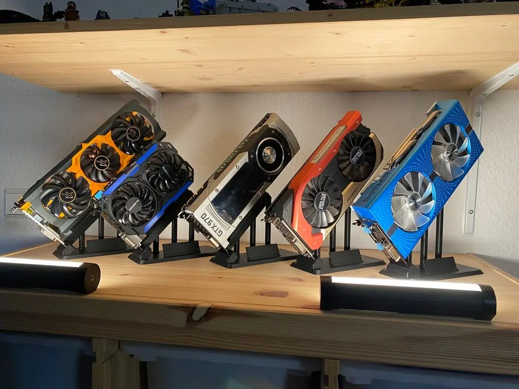 PCI-E Display Stand (GPU Hall of Fame) — modelo 3D