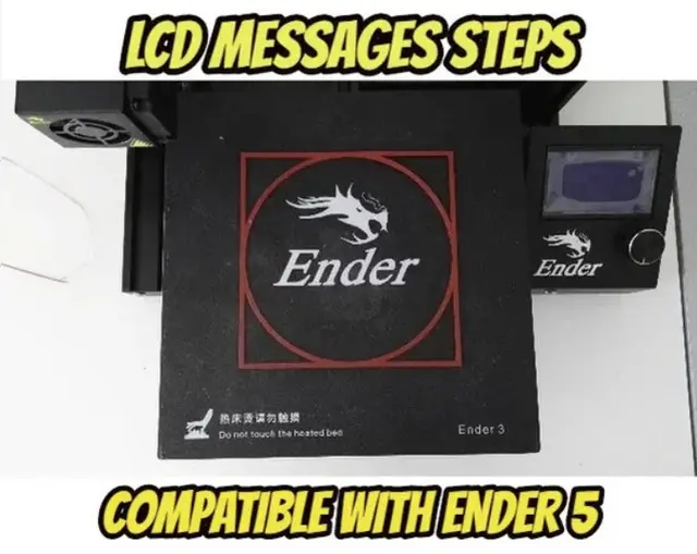 Ender 3/5 Bed leveling G-CODE + test print (updated_31/03/2020) — modelo 3D