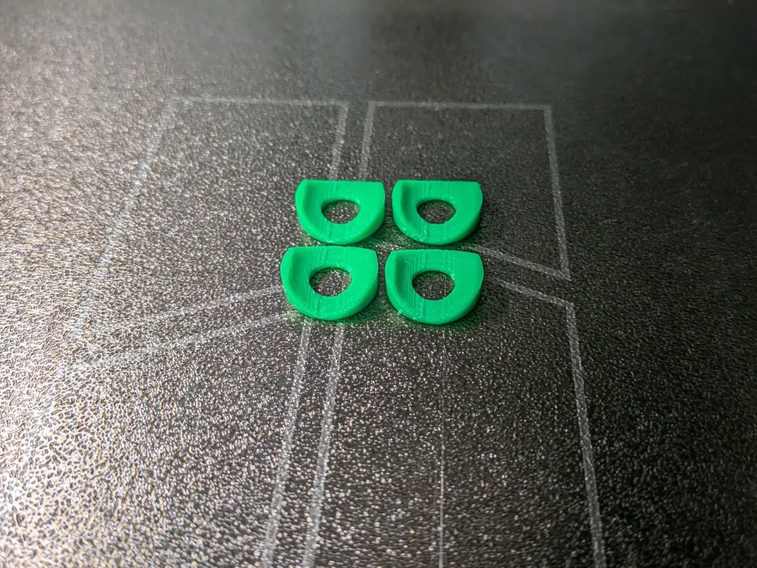 Unterlagscheiben für Schrauben in Rohren — modelo 3D