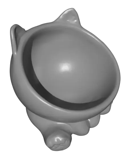 Cat Bowl: Perfect Pet Feeder! — modelo 3D