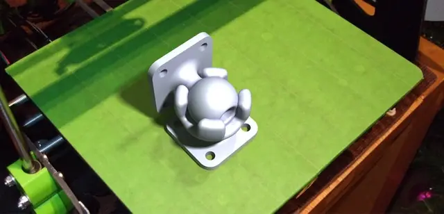 Ball and Socket Mount — modelo 3D