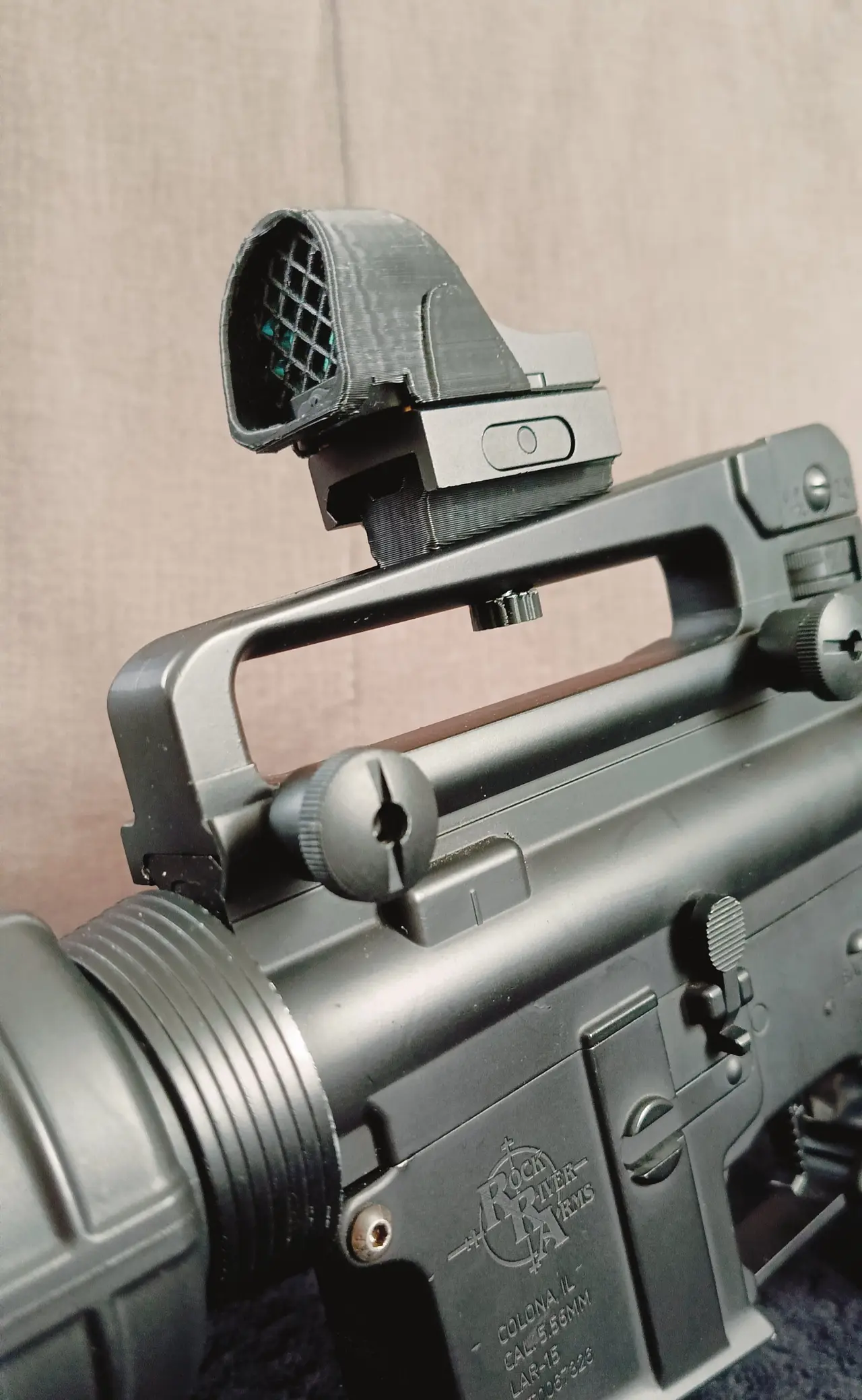 M4 Short Carry Handle Rail (+ Specna version) — modelo 3D